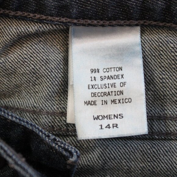 Eddie Bauer Classic Jeans Sz 14R - Picture 6 of 8